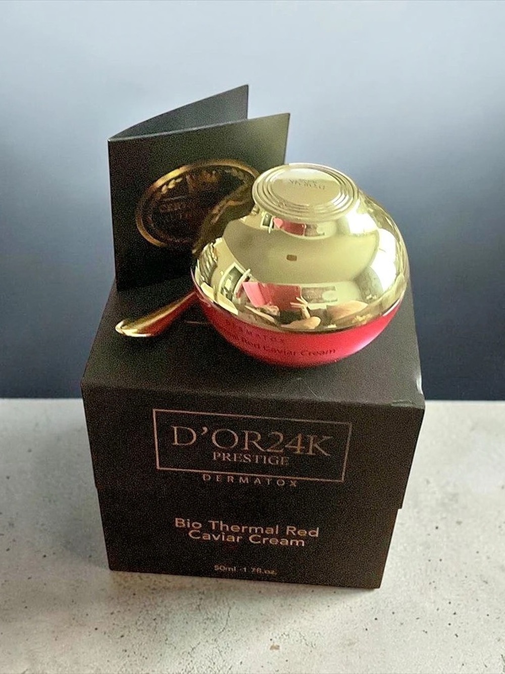D’Or24K Ultimate Dermatox Bio Thermal Red Caviar Cream 50ml